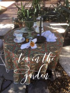 Tea in the garden